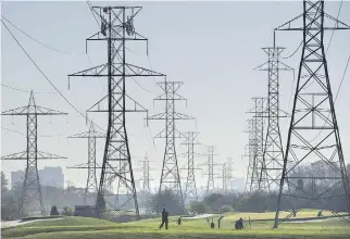  ?? DARREN CALABRESE/THE CANADIAN PRESS ?? Under the Fair Hydro Act, the price of electricit­y will be set by the energy minister without any concrete relationsh­ip to the cost of generating power, Brady Yauch writes.