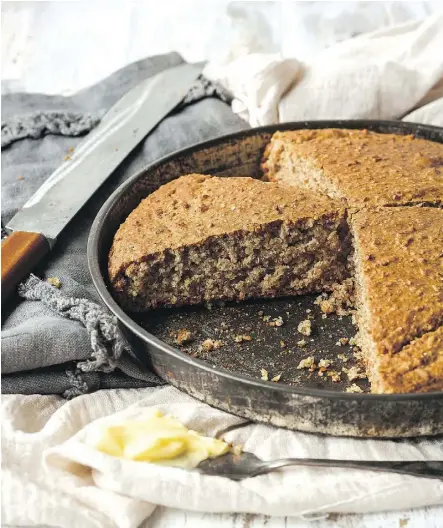 ?? PHOTOS: ROOST BOOKS ?? “I think people leave here with the memory of that brown bread and butter very, very often,” says Imen McDonnell, whose cookbook offers enduring Irish recipes like this best brown bread.