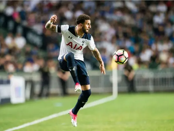  ?? (Getty) ?? Kyle Walker is understood to have fallen out with Mauricio Pochettino