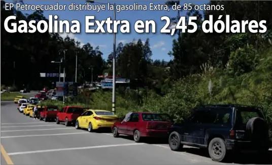  ?? XCA ?? Desde hoy en todas las gasolinera­s se puede conseguir la gasolina Extra, de 85 octanos.