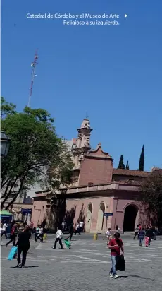  ??  ?? Catedral de Córdoba y el Museo de Arte
Religioso a su izquierda.