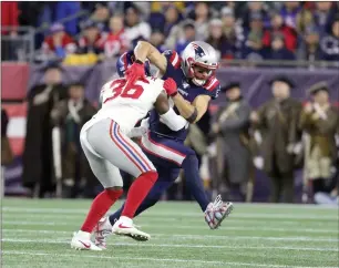  ?? File photo ?? After just one season, the NFL is getting rid of the rule that allows for pass-interferen­ce calls to be reviewed. Falcons executive Rick McKay said he “did not feel like it was working.”