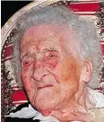  ??  ?? Jeanne Calment