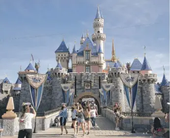  ?? JAE C. HONG/AP FILE ?? Disney has received a key approval to expand its Southern California theme parks in its first push to make major changes to its iconic Disneyland in decades.