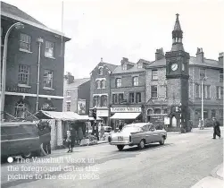  ?? The Vauxhall Velox in the foreground dates this picture to the early 1960s ??