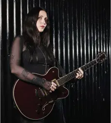  ??  ?? SINGER-SONGWRITER CHELSEA WOLFE BECKONS YOU INTO THE ABYSS.