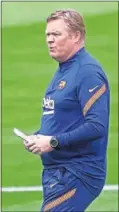  ??  ?? Ronald Koeman.