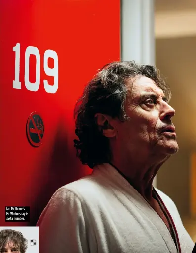  ??  ?? Ian McShane’s Mr Wednesday is not a number.