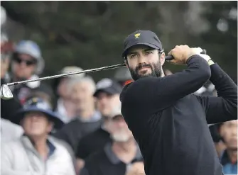  ??  ?? Adam Hadwin says although there are strict measures in place to protect players and tournament staff at the Colonial Country Club, things have been relatively normal.