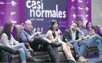  ??  ?? “Casi normales es la obra que más miedo me ha dado”, explicó Susana Zabaleta.