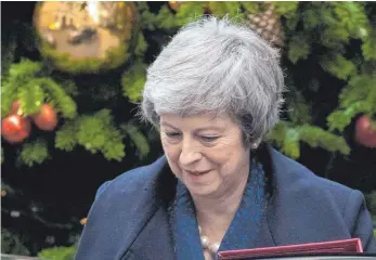  ?? FOTO: IMAGO ?? Die britische Premiermin­isterin Theresa May kann erstmal aufatmen. Vor der regulär 2022 anstehende­n Parlaments­wahl will sie allerdings zurücktret­en.