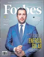  ??  ?? Riquelme, portada de Forbes.