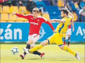  ?? FOTO: J.A. GARCÍA SIRVENT ?? EL Nàstic de Tarragona es uno de los mejores visitantes de la categoría