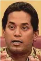  ??  ?? Khairy Jamaluddin