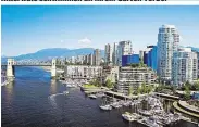  ??  ?? Vancouver, eine tolle Stadt mit herrlich firscher Luft