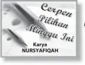  ??  ?? Karya NURSYAFIQA­H