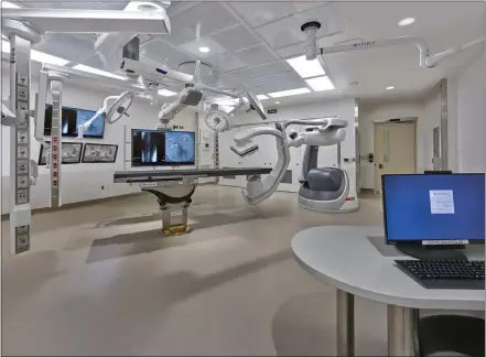  ?? SUBMITTED PHOTO ?? The new hybrid operating room at Chester County Hospital.