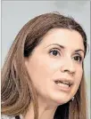  ??  ?? Embajadora. Salerno, jefa de la misión de Venezuela ante la UE.