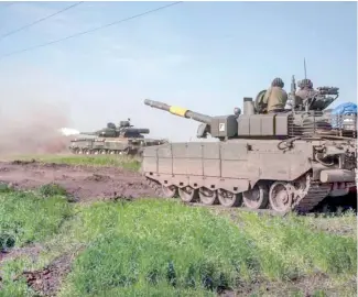  ?? F.E. ?? El Ejército ruso avanza lentamente hacia el este de Ucrania.