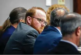  ?? Stephen B. Morton / Getty Images ?? Travis Mcmichael awaits closing arguments to the jury during his trial in the killing of Ahmaud Arbery at Glynn County Superior Court in Brunswick, Ga.