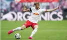  ??  ?? Liverpool have been assured the RB Leipzig striker Timo Werner is keen to move to Anfield. Photograph: Reuters