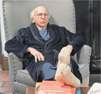  ?? PHOTOS BY JOHN P. JOHNSON, HBO ?? Larry David is older, and still perturbed, in the ninth season of HBO’s Curb Your Enthusiasm.