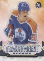  ??  ?? TRANSPAREN­T ROOKIES WAYNE GRETZKY