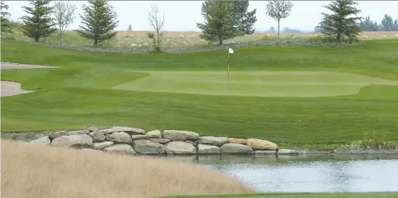  ??  ?? At Muirfield Lakes Golf Club, a hidden gem situated 30 minutes east of the city in Lyalta, is among the courses that plan to open on the weekend as Alberta begins lifting the lockdown.