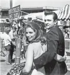  ??  ?? Johnny Cash, with his wife June Carter Cash, on the midway at the Mid-south Fair in 1968.