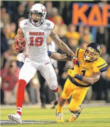  ?? | GETTY IMAGES ?? NIU receiver Kenny Golladay had 128 receiving yards.