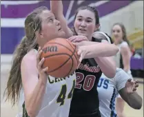  ?? Signal file photo ?? Canyon’s Rachel Bowers was placed on an All-CIF-SS first team for girls hoops. Bowers led the team in scoring, rebounds and blocks.