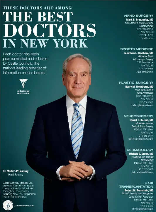 THE BEST DOCTORS IN NEW YORK PressReader