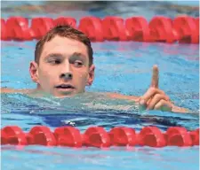  ?? TOM PENNINGTON, GETTY IMAGES ?? Ryan Murphy won the 200-meter backstroke and was second in the 100 back at the 2017 U.S. championsh­ips.