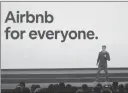  ?? Eric Risberg ?? The Associated Press Airbnb co-founder and CEO Brian Chesky speaks February in San Francisco. Airbnb reports it had its best quarter ever.