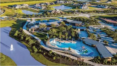  ?? Courtesy of Cane Island ?? Cane Quarter offers year-round recreation, fitness and The Oaks Kitchen & Bar.