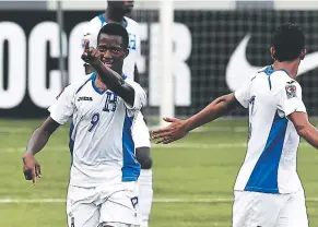  ??  ?? LETAL. Patrick Palacios anotó tres goles contra Cuba.