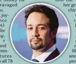  ??  ?? Lin-Manuel Miranda