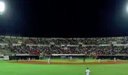  ??  ?? Lo stadio Jannella del baseball a Grosseto