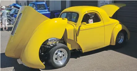  ?? PNG ?? Expect to see automotive eye-catchers like this 1941 Willys of John Dutton at the Jellybean Autocrafte­rs Canada Day Show.