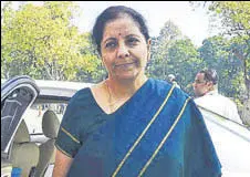  ?? SONU MEHTA/HT ?? Over 32 mn account holders have availed of the moratorium offered by PSBS, said FM Nirmala Sitharaman’s office.