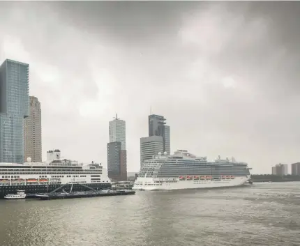  ??  ?? The port of Rotterdam contribute­s 20 per cent to the Netherland’s climatecha­nge gases Alamy