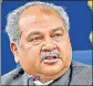  ??  ?? Narendra Singh Tomar