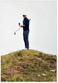  ?? STUART FRANKLIN / GETTY IMAGES ?? Jordan Spieth considers his options on the pivotal 13th hole during the final round of last year’s British Open.