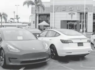  ?? REUTERS ?? Elon Musk había prometido a inversores un vehículo asequible para 2025