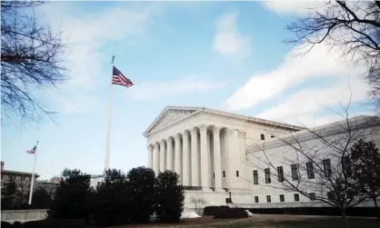  ?? ?? The US supreme court in Washington DC. Photograph: Mandel Ngan/AFP/Getty Images