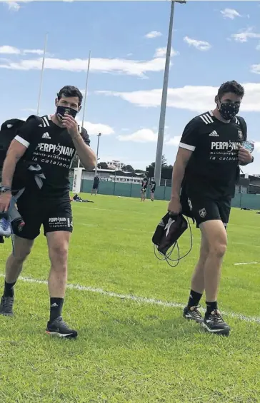  ?? Photo Emilien Vicens ?? Un temps prévu contre Carcassonn­e, la rencontre à Perpignan opposera finalement les joueurs du centre de formation à une équipe composée des recrues de l’Usap.