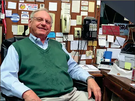  ??  ?? Sear’s Shoe Store celebrates 50 years in Fort Oglethorpe this year. “We’re one of the oldest businesses in town,” says Jerry Sear. “We’re happy to still be serving the community with good customer service and the latest in shoes, boots and other...