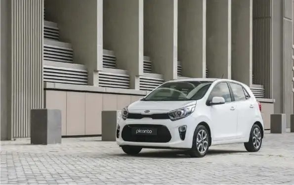  ??  ?? Above: With the entry of previous non-reporting importers, Kia and Hyundai, the national sales race has been blown wide open. Seen here, the top-selling new Kia Picanto.