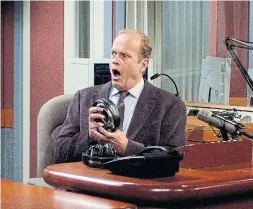  ?? REED SAXON THE ASSOCIATED PRESS FILE PHOTO ?? Kelsey Grammer reacts with horror during the final episode of "Frasier" in 2004. A reboot of the series is on its way, but the trick of wonderful entertainm­ent is to come up with something new, Heather Mallick writes.