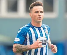  ??  ?? Eamonn Brophy will switch from Killie to St Mirren.